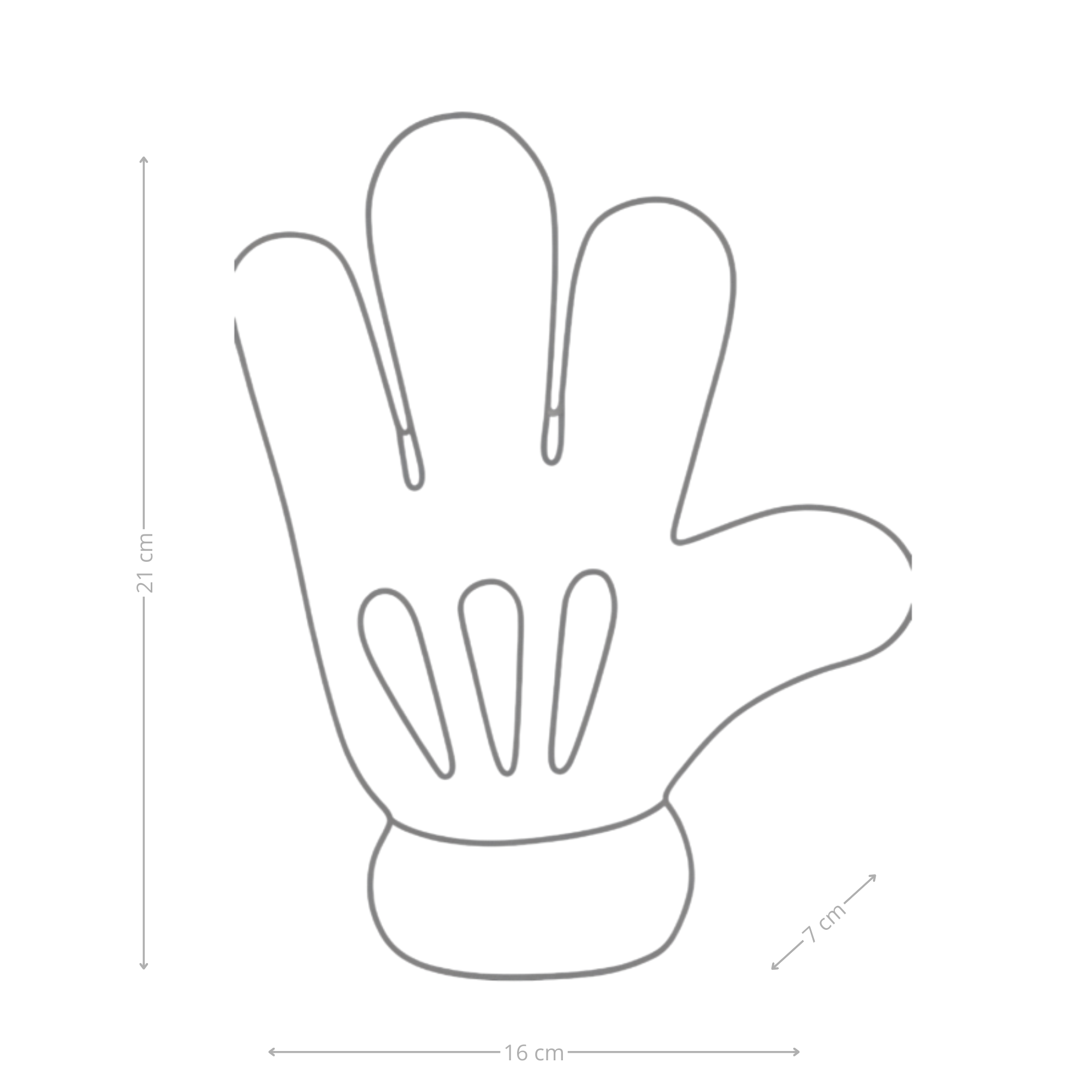 Mano de Mickey Mármol