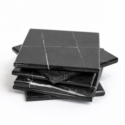 Square Coaster Set without Marble Base