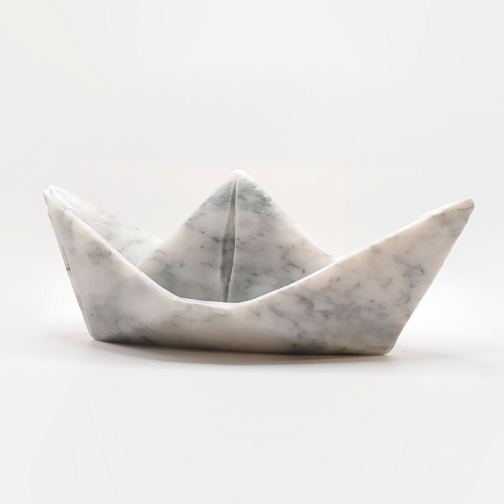 Marble Paper Boat