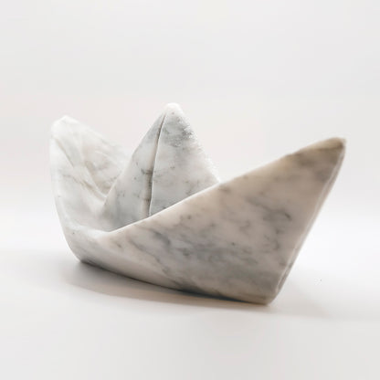 Marble Paper Boat