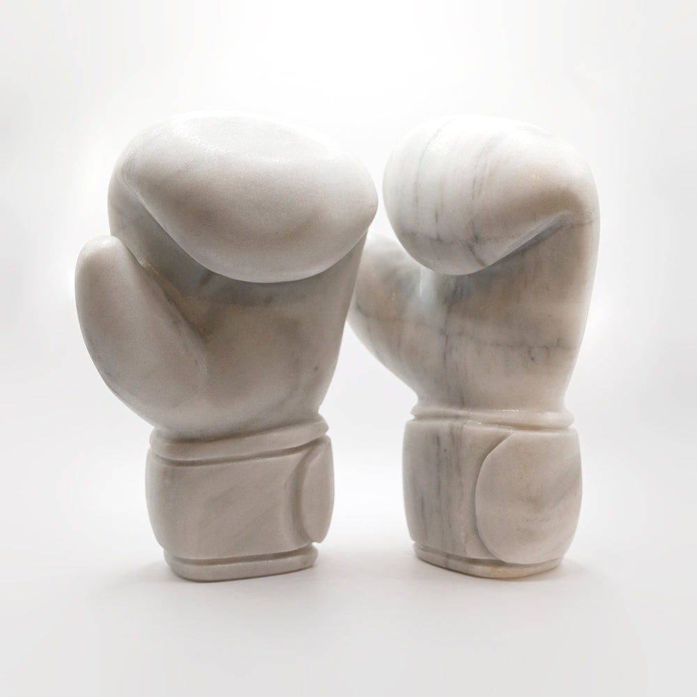 Pair of Boxing Gloves 15 cm Marble