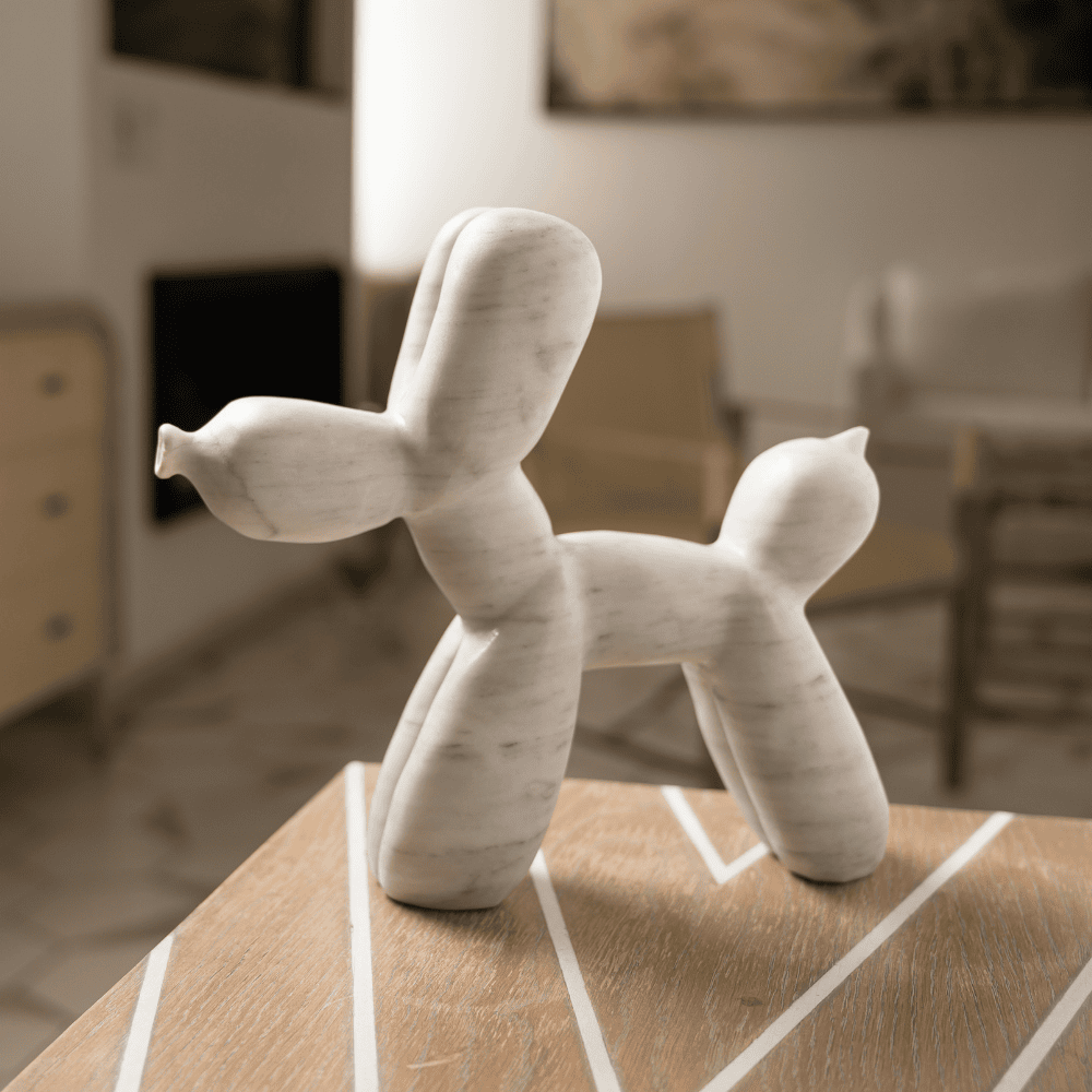 Marble Balloon Dog