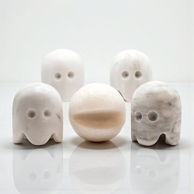 Pacman 5 pieces marble.