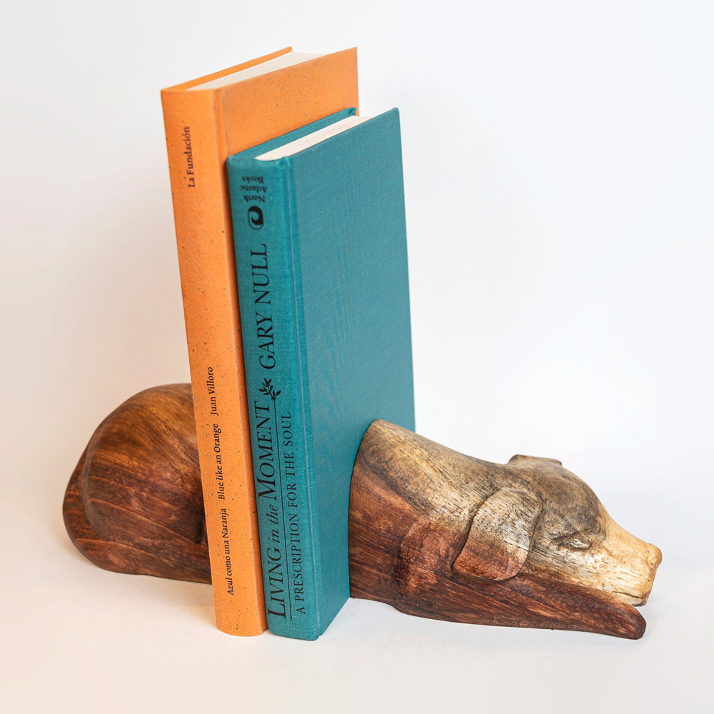 Parota Dog Book Holder