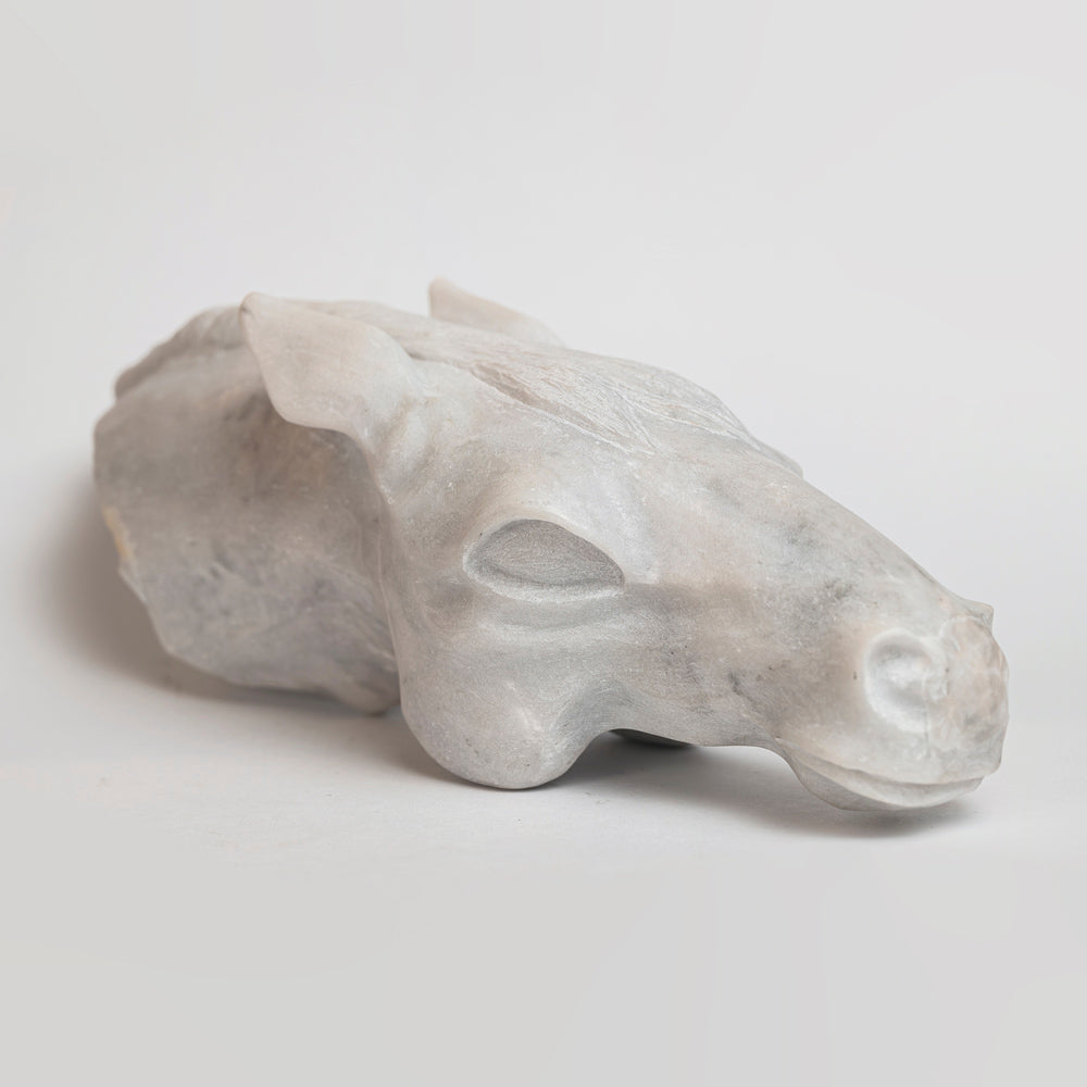 Marble Horse Head.