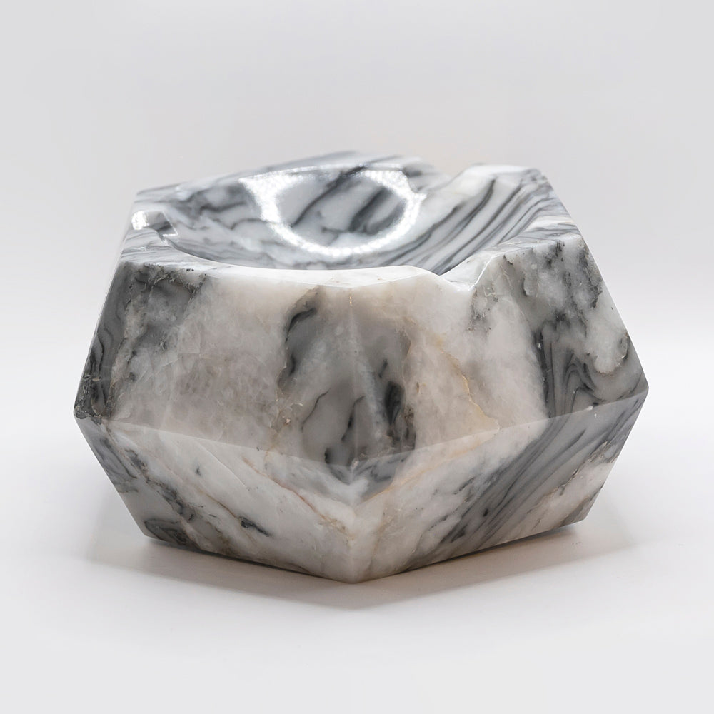 Hexagonal Marble Ashtray