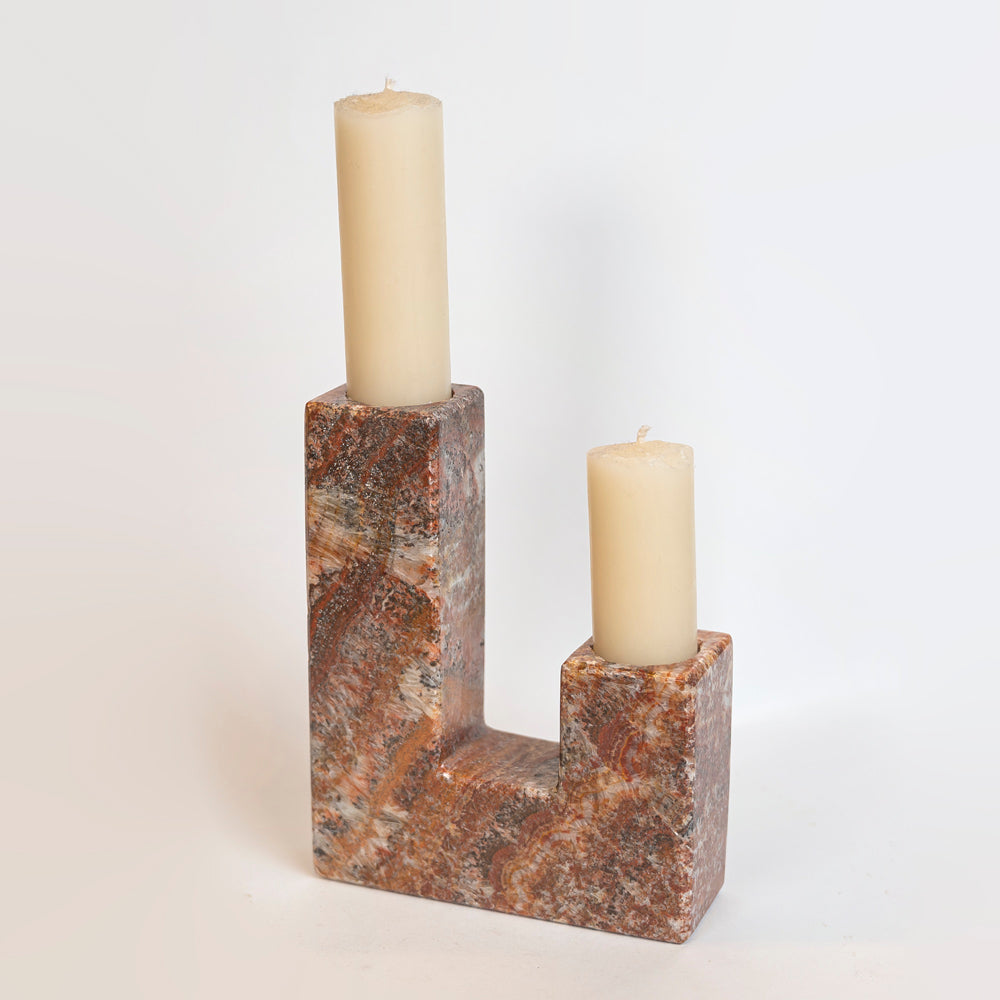 Marble Candle Holder