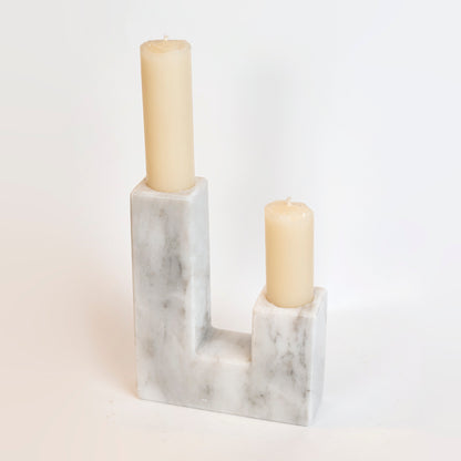 Marble Candle Holder