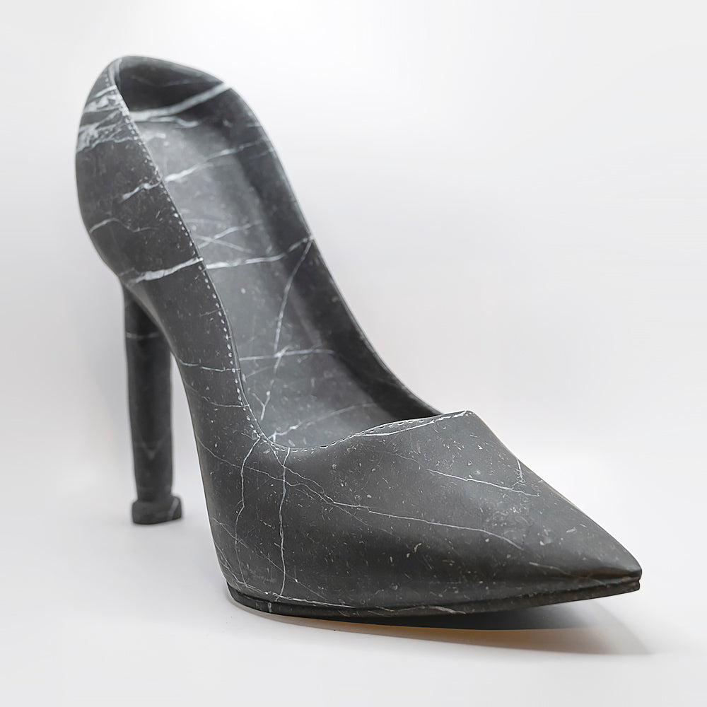 Marble heel